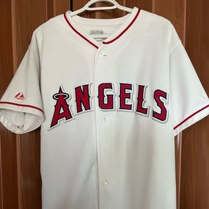 Anaheim ANGELS baseball jersey.